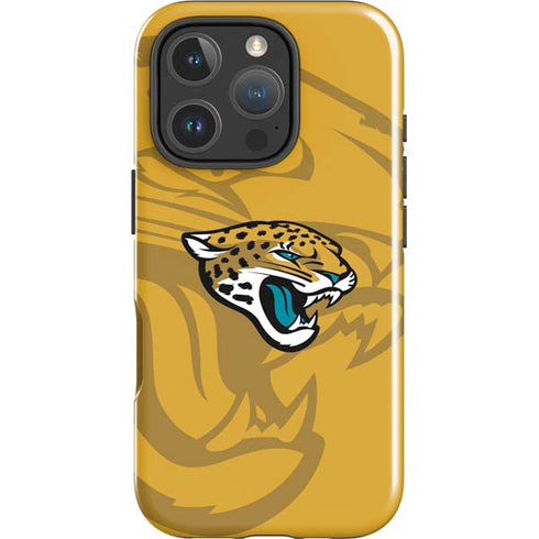 NFL Jacksonville Jaguars Double Vision iPhone 16 Pro Impact Case